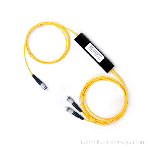 LC SC FC Multimode Fused 1x2 Fiber Optic Splitter MM FBT Coupler